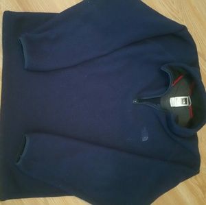 Men's large North Face pull over jacket