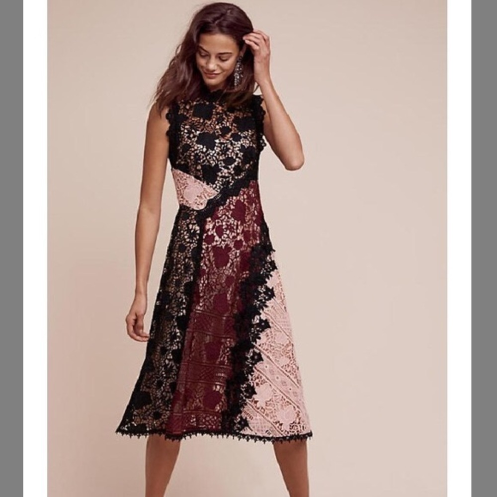 Anthropologie Nanette Lepore Alluring Sheath Dress