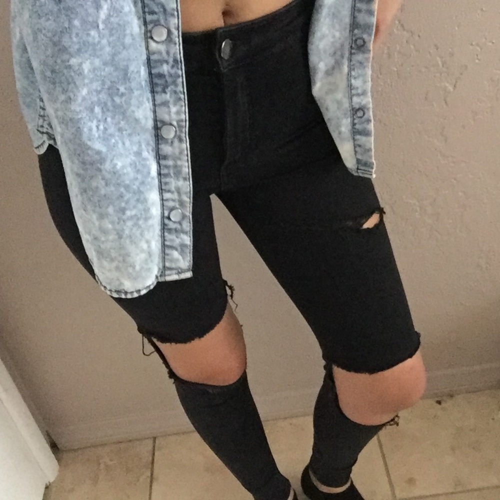 topshop moto/petite joni