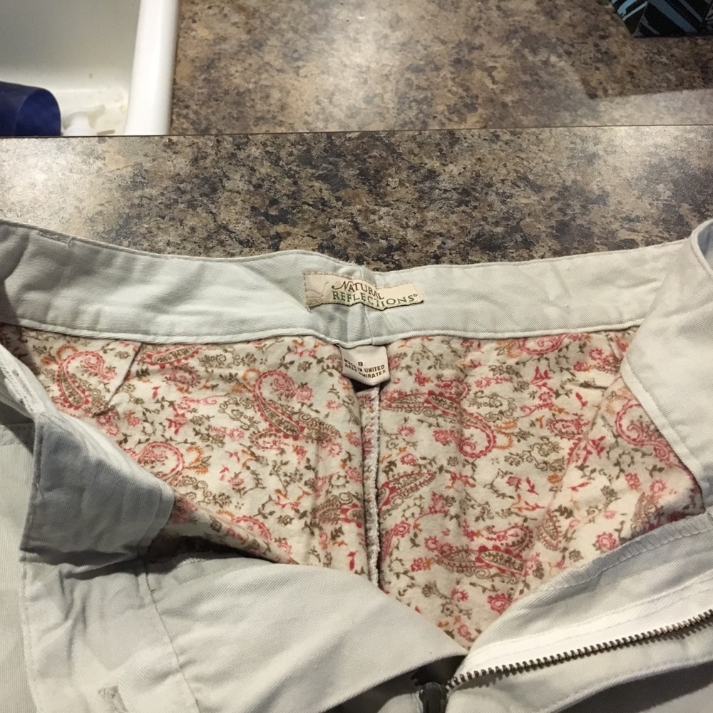 Natural Reflections Fleece Lined Khakis