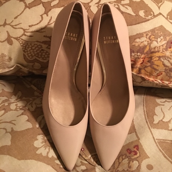 STUART WEITZMAN Nude pumps. Made in Spain - Picture 3 of 4