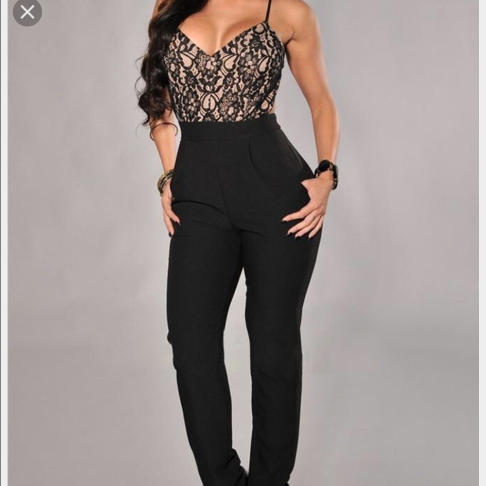 summer long pants rompers jumpsuit👠