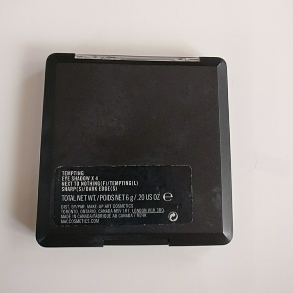 ⚠️SOLD merc - MAC Tempting Eye Shadow Quad - Picture 3 of 4