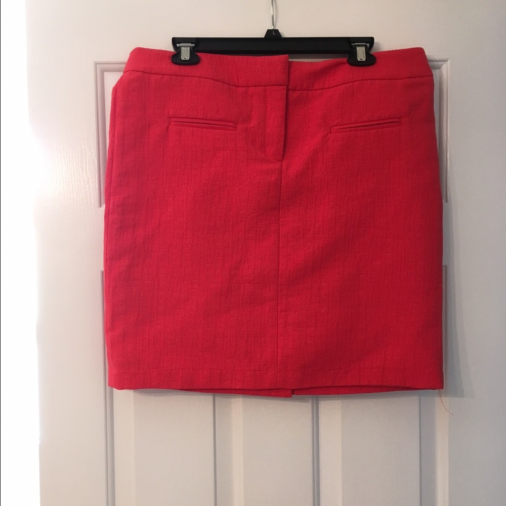 NWT Cynthia Rowley Red Skirt Size 12.