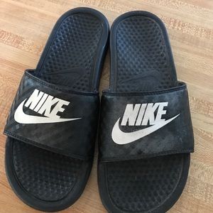 Nike athletic slides