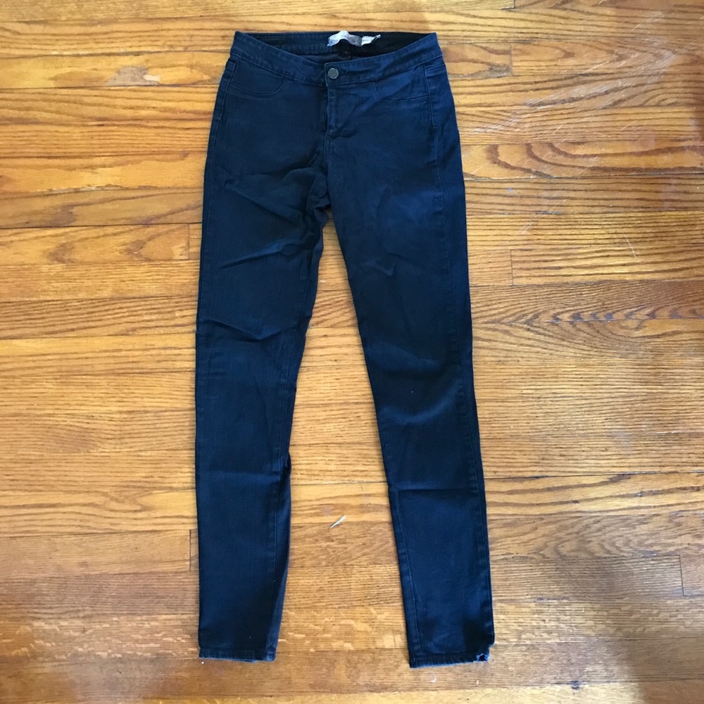 Black Paige Jeans Rowena Legging. Sz 27