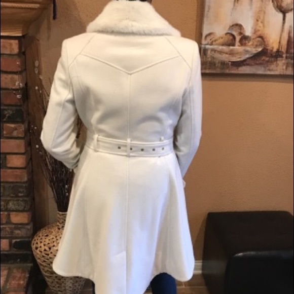 bebe Jackets & Blazers - Bebe detachable collar coat
