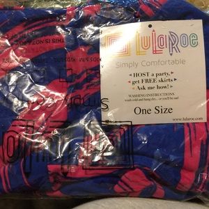Lularoe pink/blue