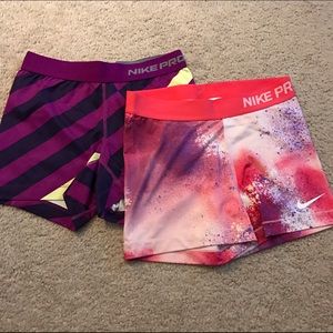 Nike compression shorts bundle!