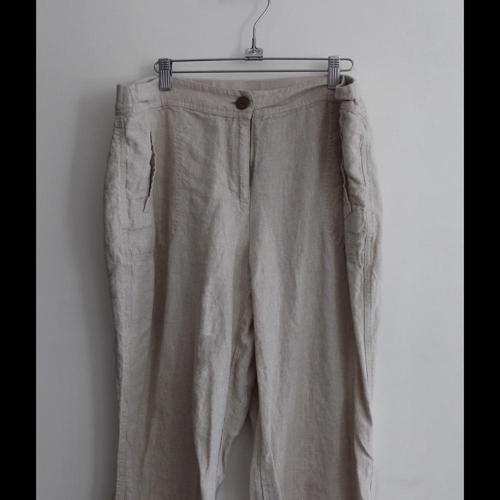 Chico's Linen Pants size 3 NWOT