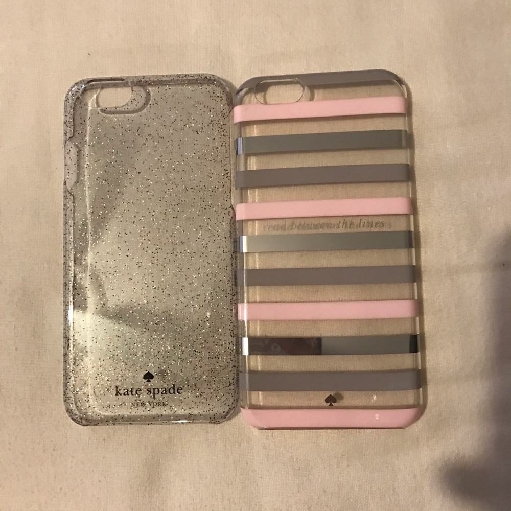 2 Kate Spade 6/s cases