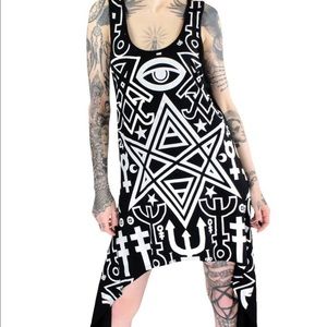 Killstar Thelema racerback dress NWT medium