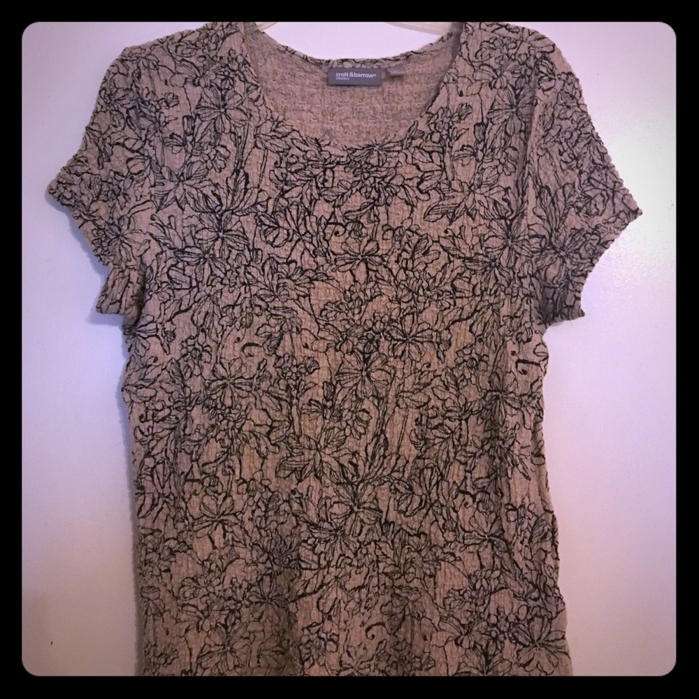 Croft & Barrow Sz large stretch shirt