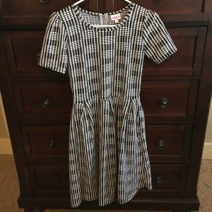 LuLaRoe Black and White Amelia