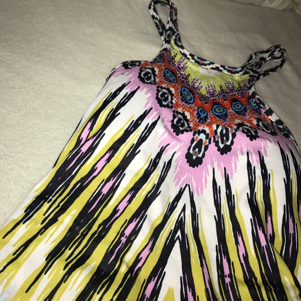 Colorful swim suit