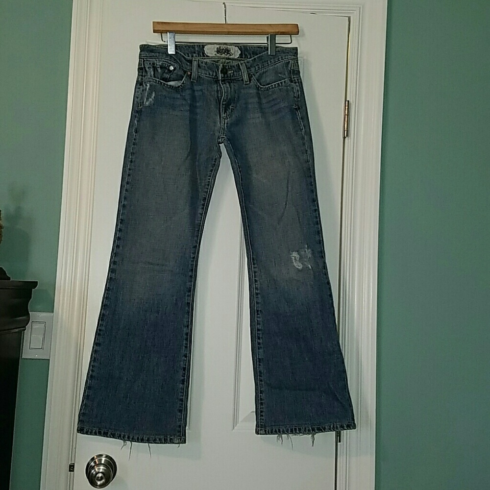 indie flared leg jeans size 28