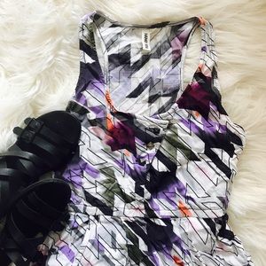 Patterned Mini Dress or Top