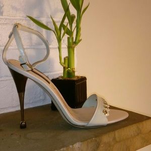 Sergio Rossi. Open Toe Sandal w/Heel. Size 40