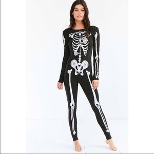 Urban Outfitters Out From Under Skeleton Catsuit M