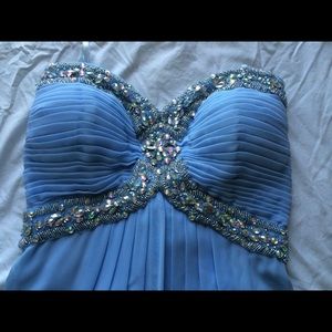 Light blue Prom/homecoming/formal dress
