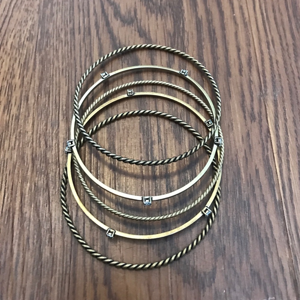 Set of 5 Bangle bracelets