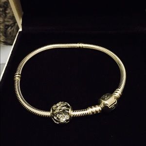 Pandora sliver charm bracelet