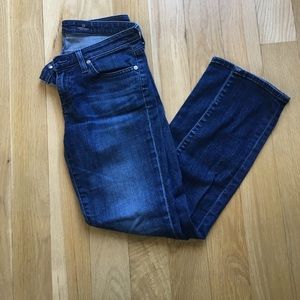 AG skinny and cropped ankle jeans!