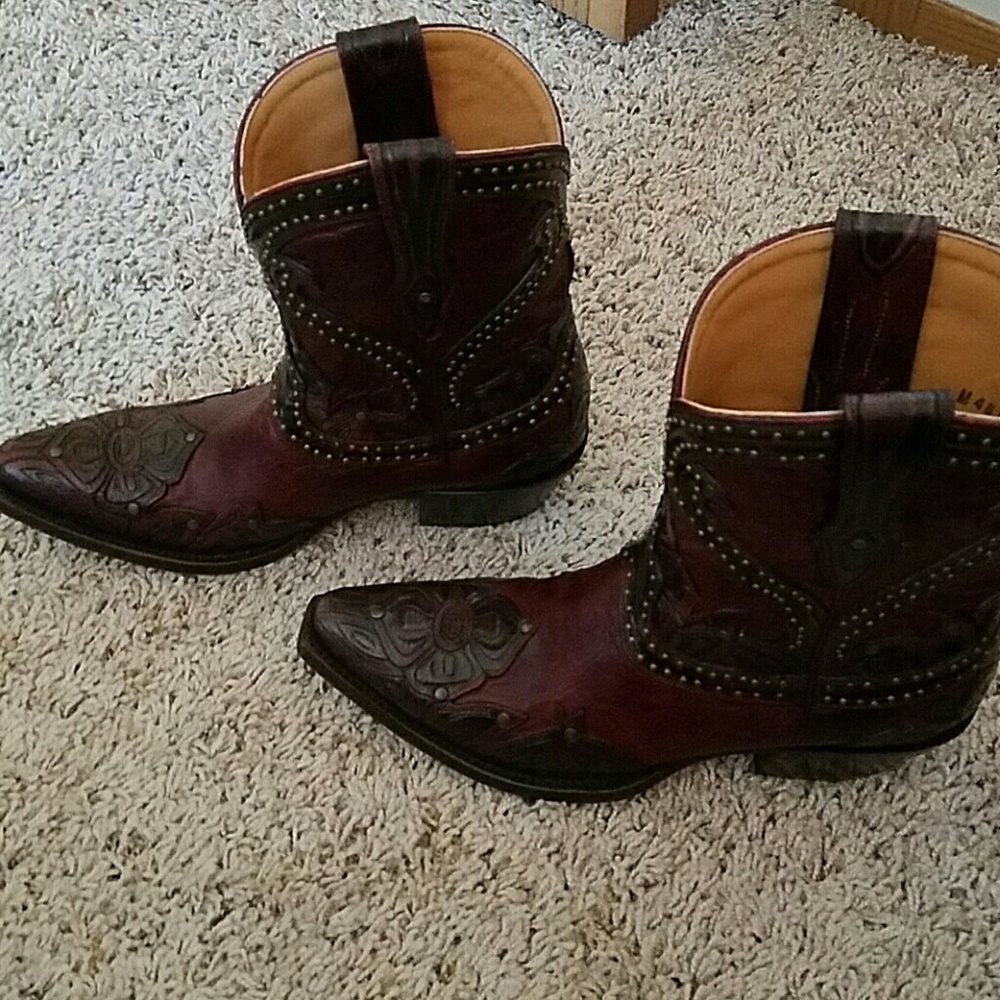 authentic Lucchese woman's cowboy boots