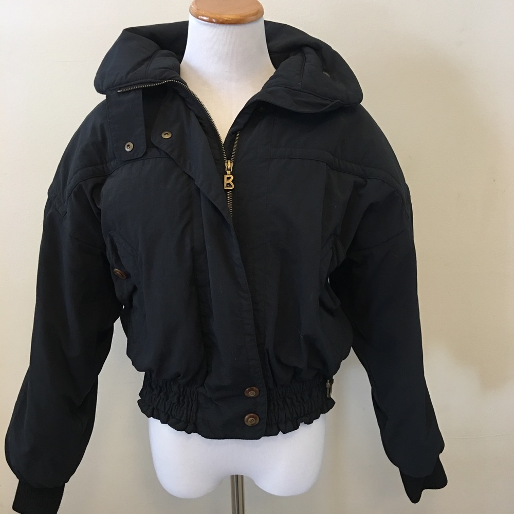 Bogner Black Ski / Winter Parka Jacket