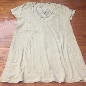 James Perse Beige Yosemite T-Shirt