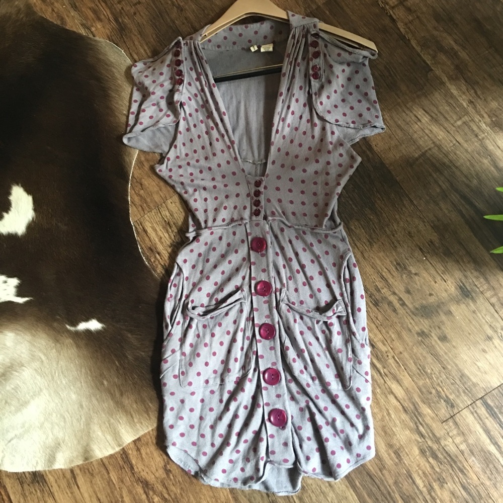 Moth Polka Dot Dress