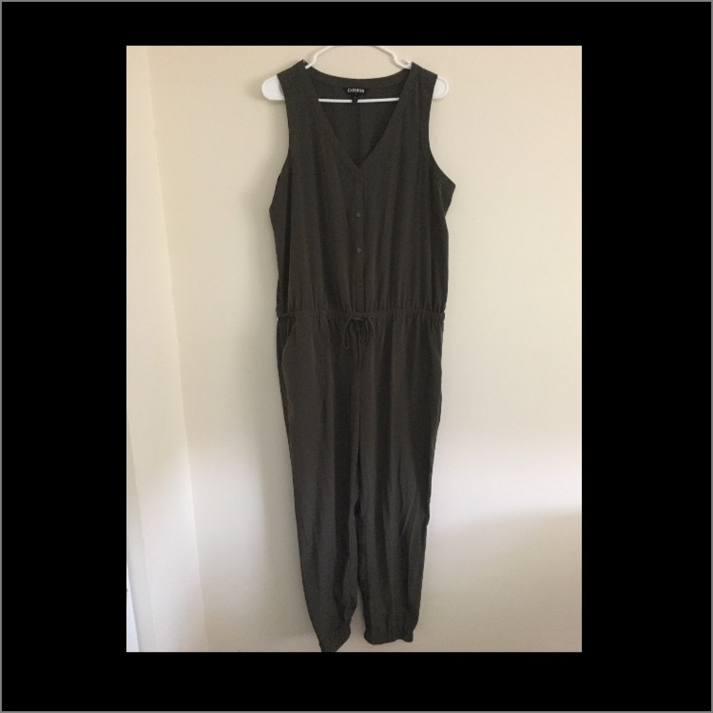 Olive Green Jumpsuit