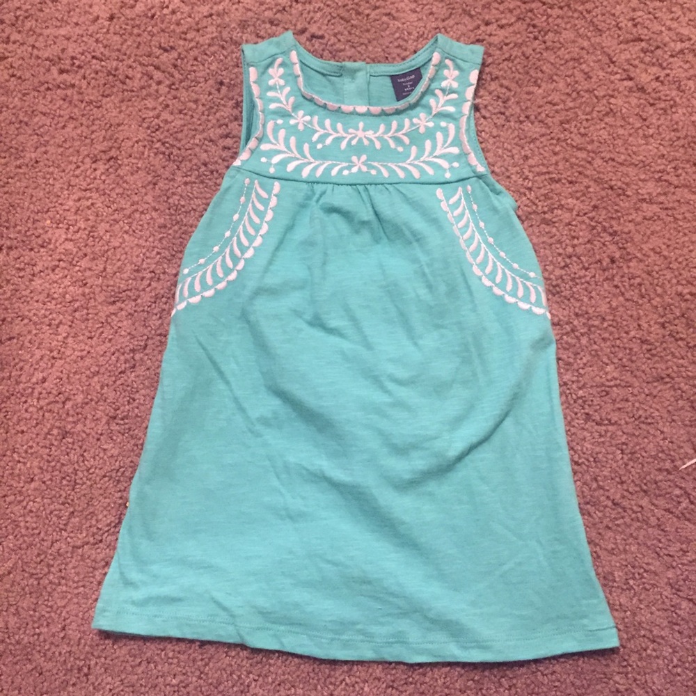 Brand new teal Gap dress. Size 2T