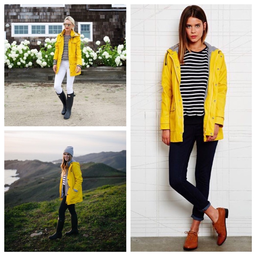 XS outback red yellow jacket belted trench