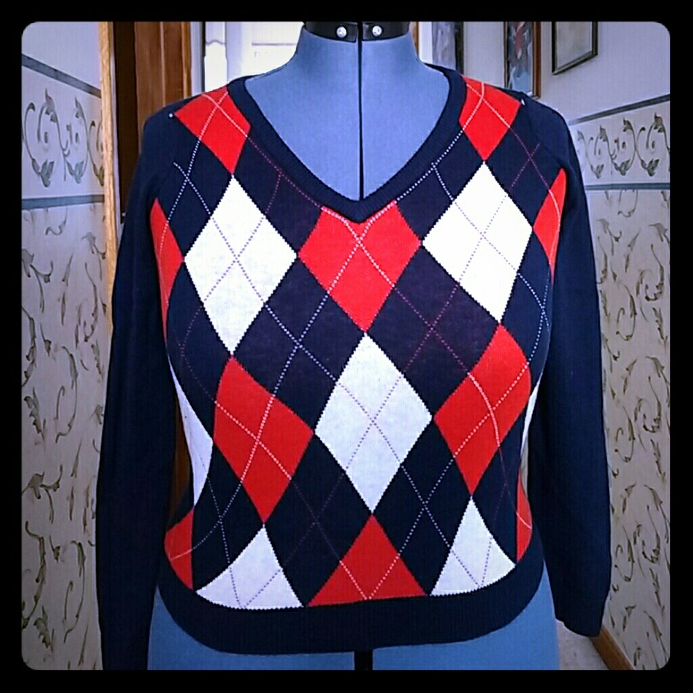 Comfy Cashmere Diamond Sweater