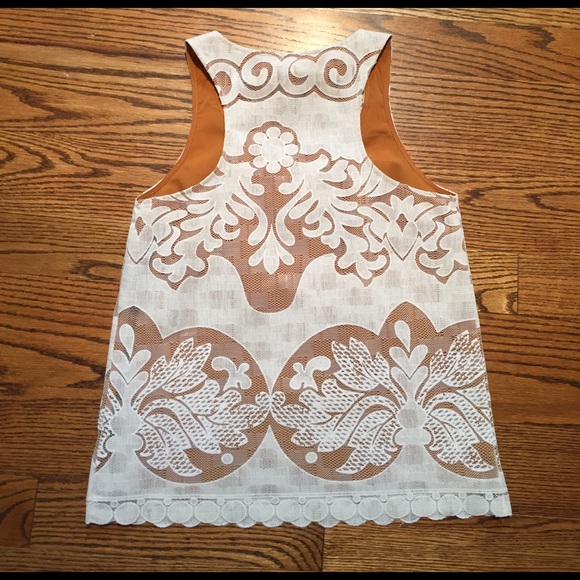 Racerback S lace tank lined underskies - Picture 3 of 6