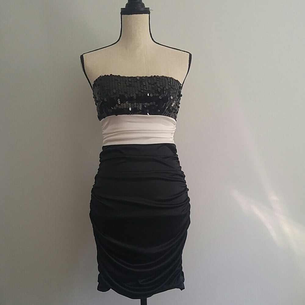 Formal dress Special occasion ruched midi Dress
