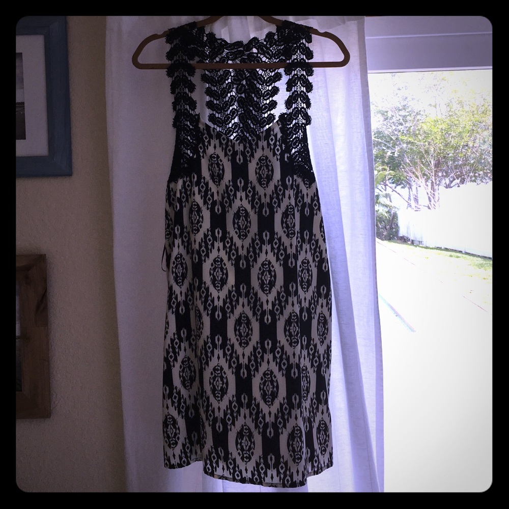 Tribal print dress.