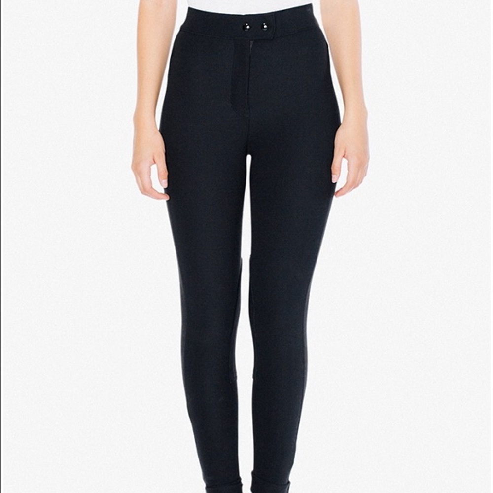 American Apparel NWOT Black riding pants