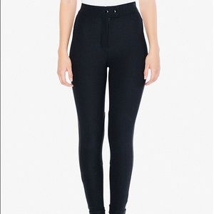 American Apparel NWOT Black riding pants