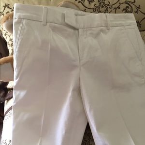 Banana Republic white pants
