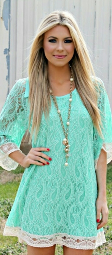 Teal  flow dress! Brand new never worn!