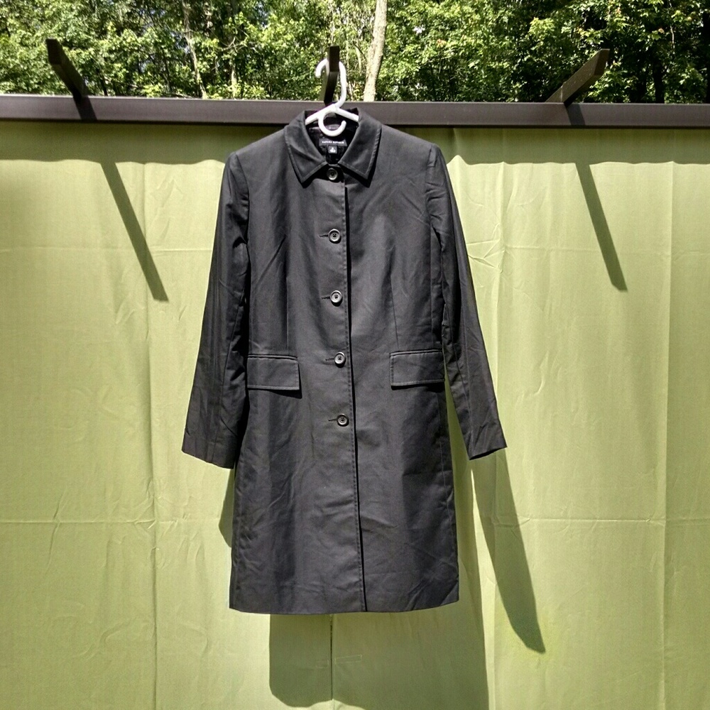 *Banana Republic* Trench Coat (Black)