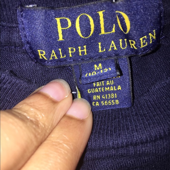 Navy Blue Polo Shirt - Picture 2 of 2