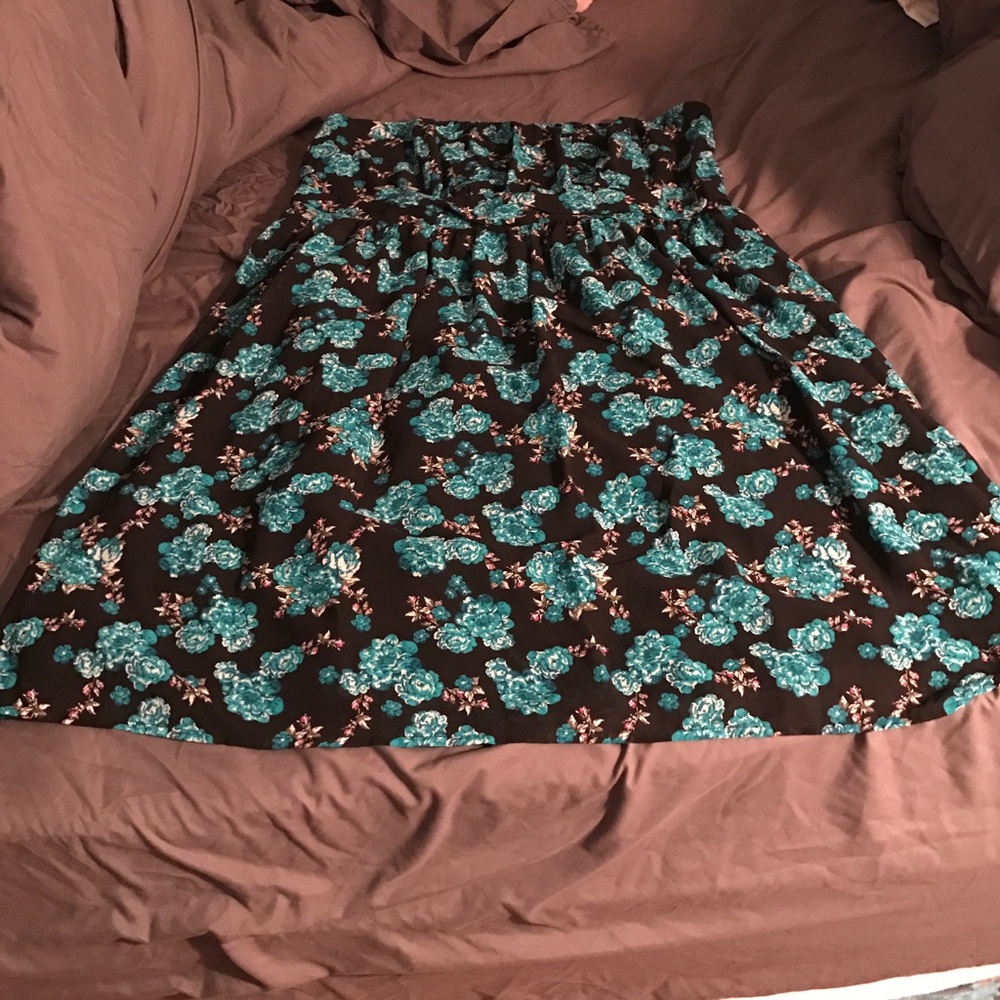 Strapless Floral Sundress -- Torrid Size 2