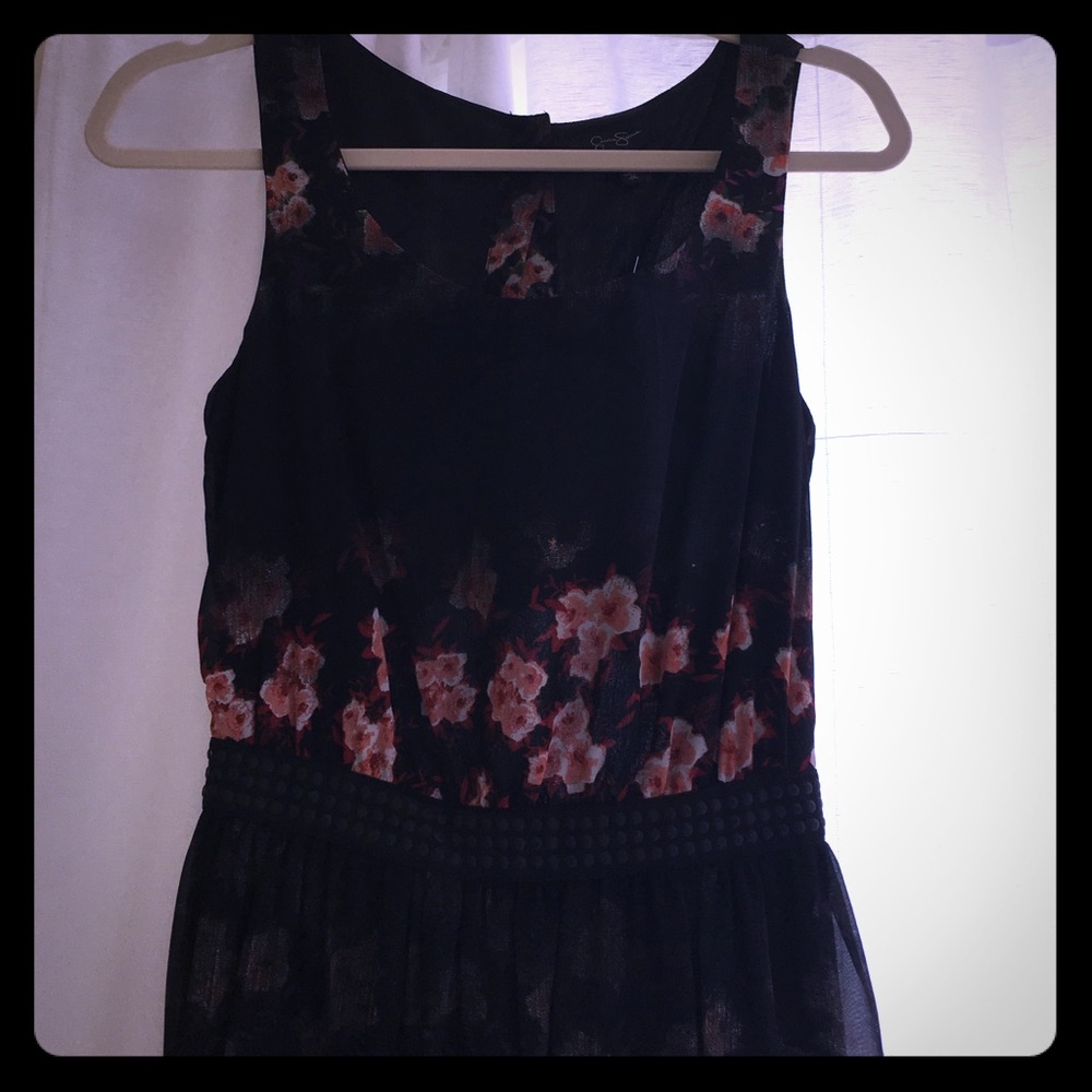 Formal floor length Jessica Simpson gown.