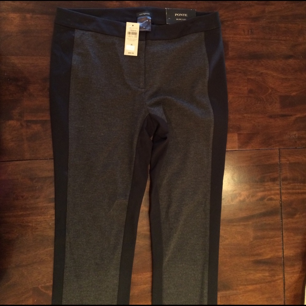 Brand New Ann Taylor Ponte slim leg leggings