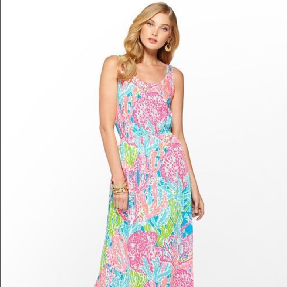 Lilly Pulitzer Tria dress in Let's Cha Cha pattern