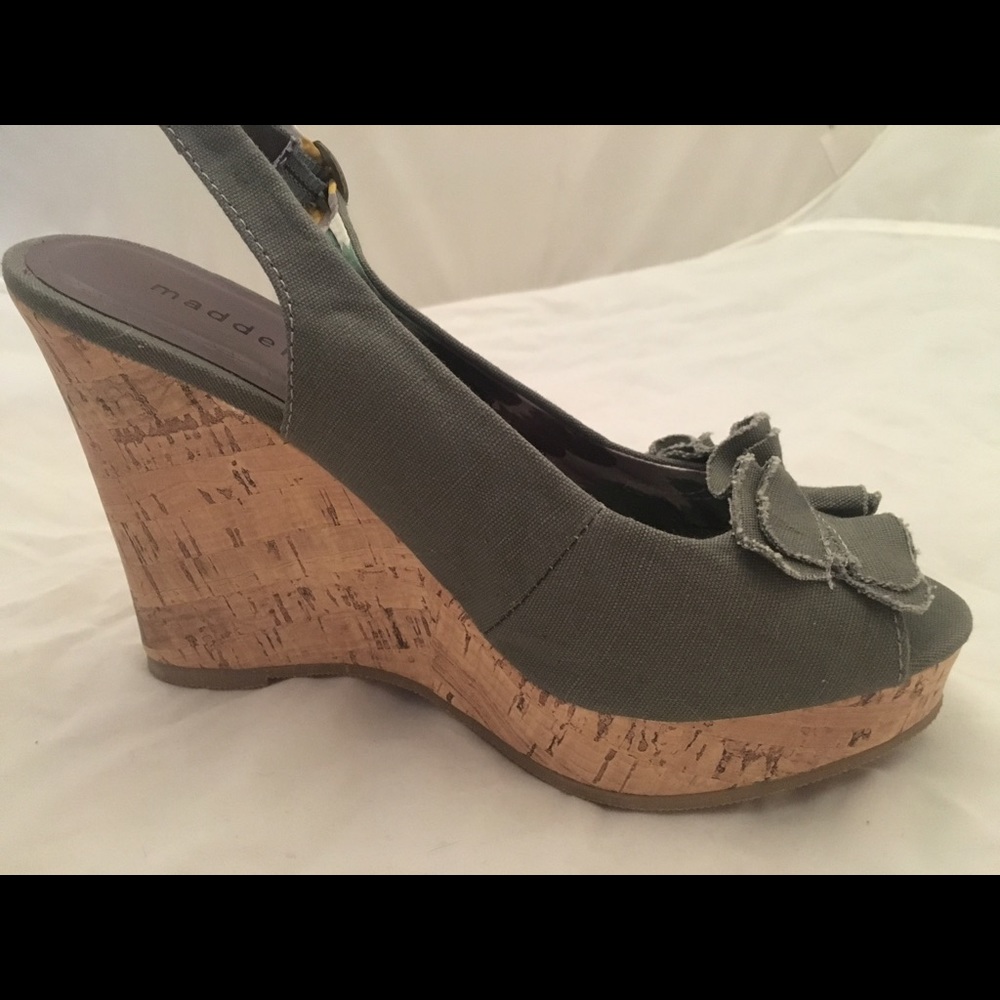 Brand New Madden Girl Wedge Sandals Gem