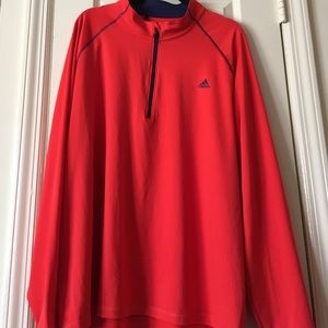 Adidas quarter zip pullover